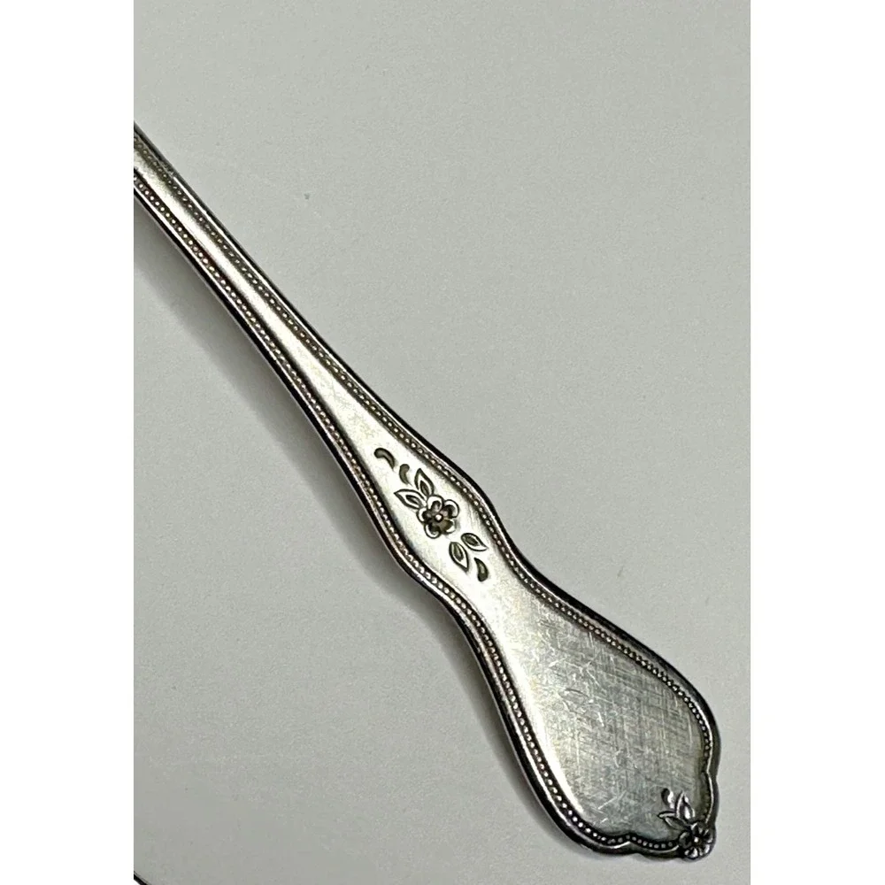 Oneida Profile MORNING BLOSSOM Stainless Flatware 19 Pc Forks Spoons Knives